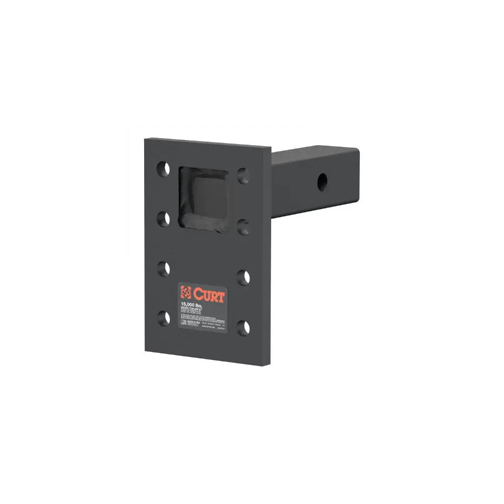 Adjustable Pintle Mount (2" Shank, 15,000 lbs., 7" High, 6" Long) - 48328